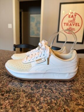 Size 6 - Puma California Exotic Whisper White W